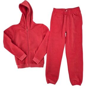 Real Love New Size 14/16 Tracksuit Set Kids Fleece Zip Hoodie Joggers